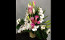Hyper tendance la beauté pure décoration de mariage composée d'orchidée blanc